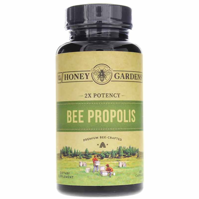 Bee Propolis, 60 Capsules, by Honey Gardens
