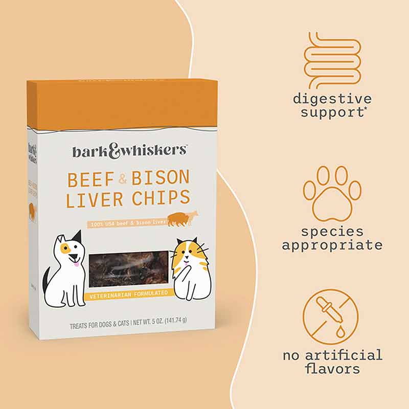 Beef & Bison Liver Chips for Dogs & Cats, by Dr. Mercola, image #3
