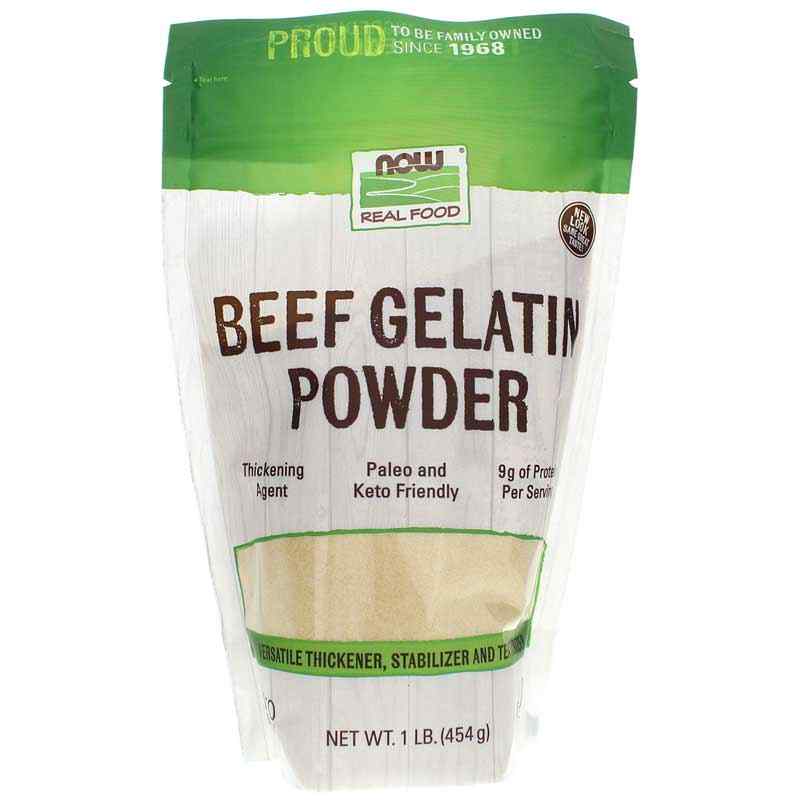 Beef Gelatin Powder, by NOW Foods