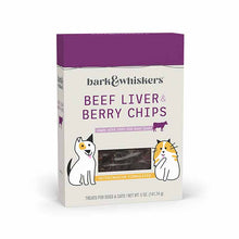 Beef Liver & Berry Chips for Dogs & Cats, by Bark & Whiskers