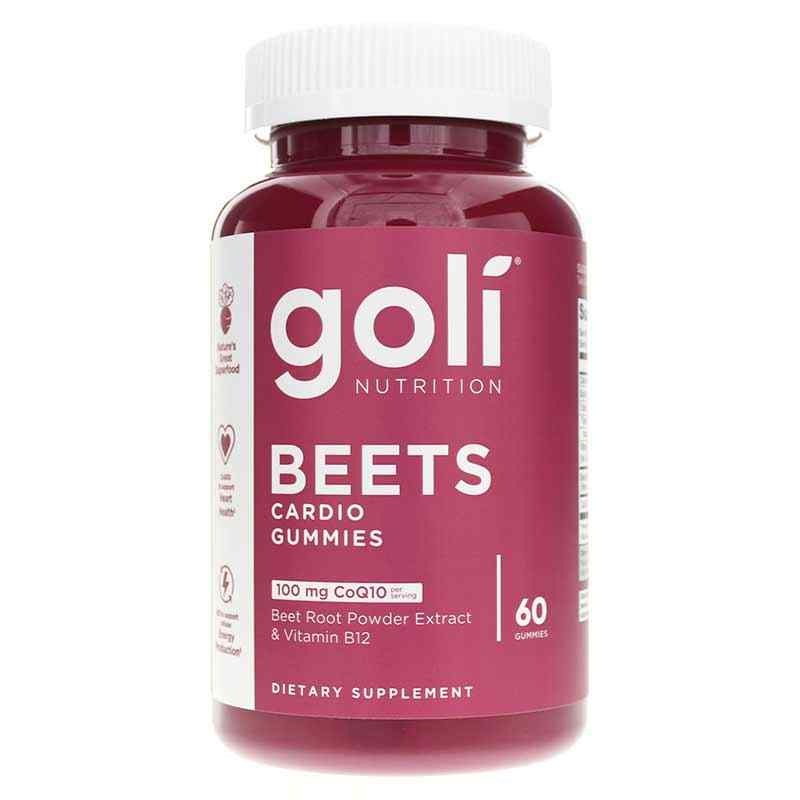 Beets Cardio Gummies, by Goli Nutrition
