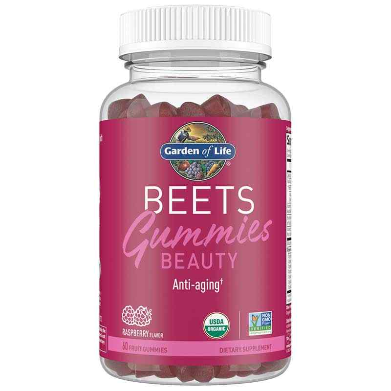 Beets Gummies Beauty Raspberry, by Garden of Life