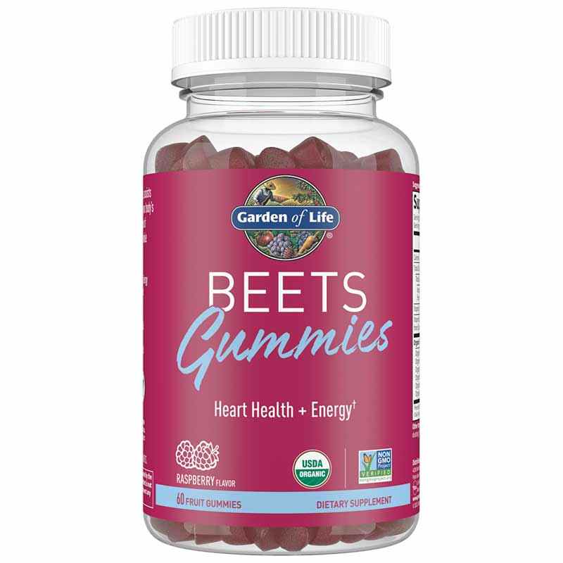Beets Gummies Raspberry, by Garden of Life