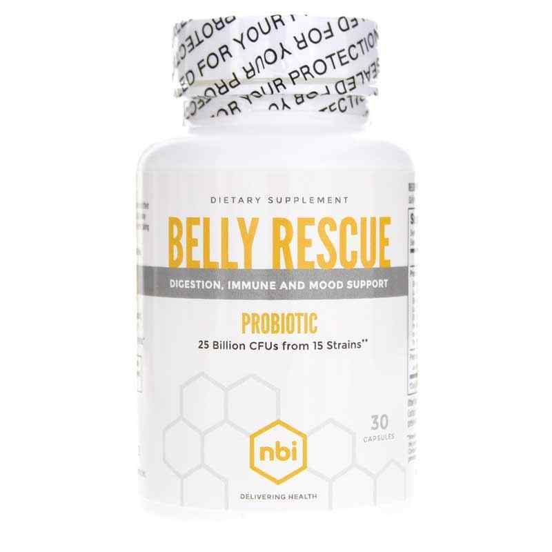 Belly Rescue Probiotic, by NBI