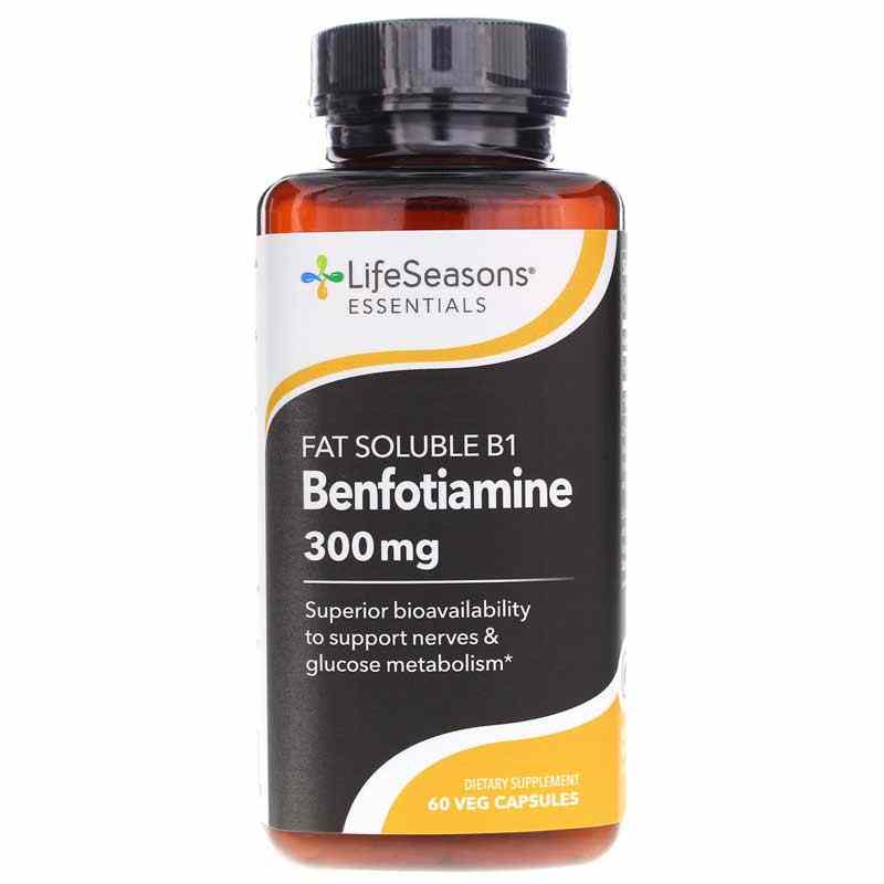 Benfotiamine Vitamin B1 300 Mg, by LifeSeasons