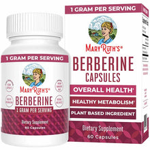 Berberine Capsules, 60 Capsules, by MaryRuth's Organics