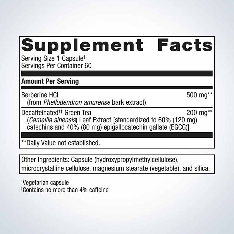 Berberine GT, 60 Capsules, by Metagenics, image #2