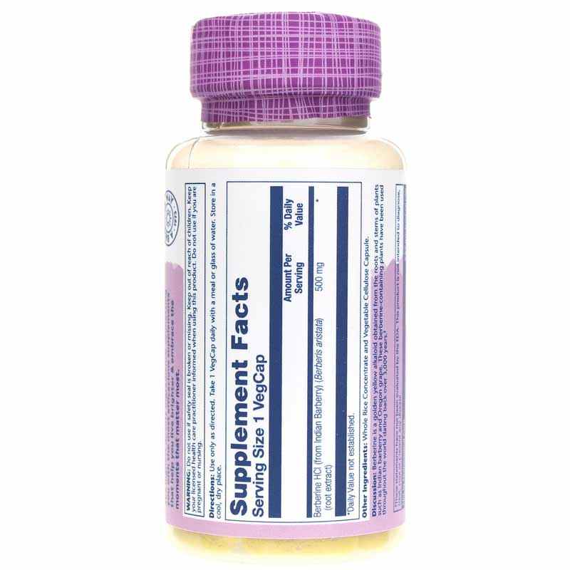 Berberine from Indian Barberry 500 Mg, by Solaray, image #3