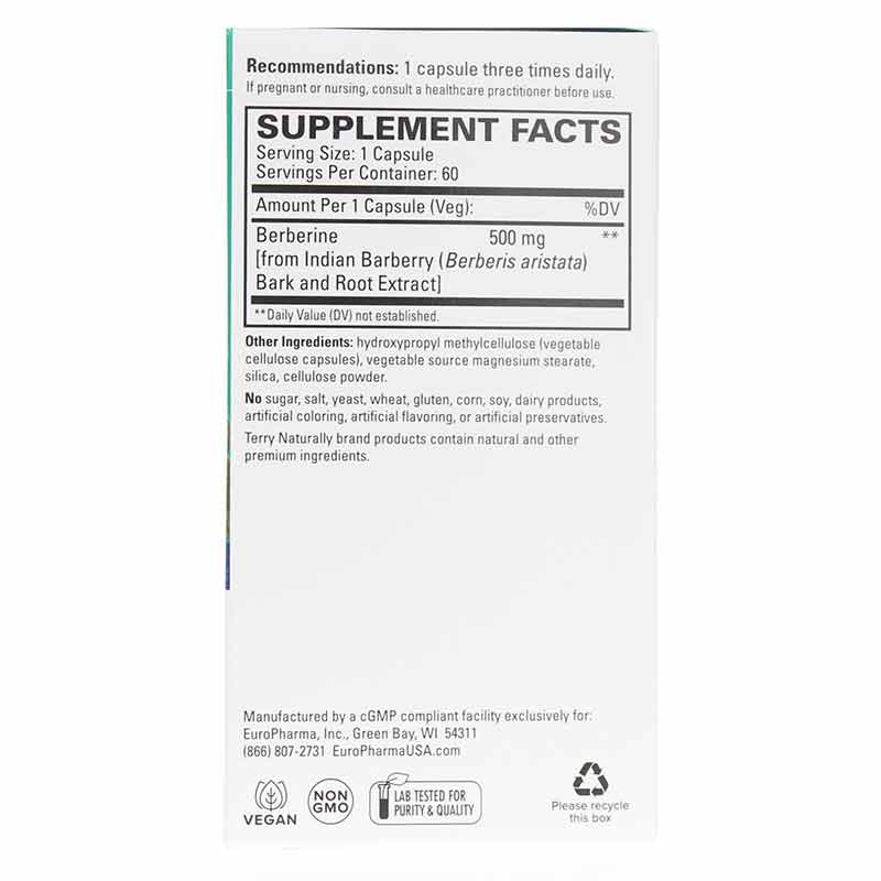 Berberine MetX 500 Mg, by Terry Naturally, image #2
