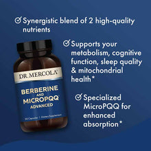 Berberine and MicroPQQ Advanced, 90 Capsules, by Dr. Mercola, image #4