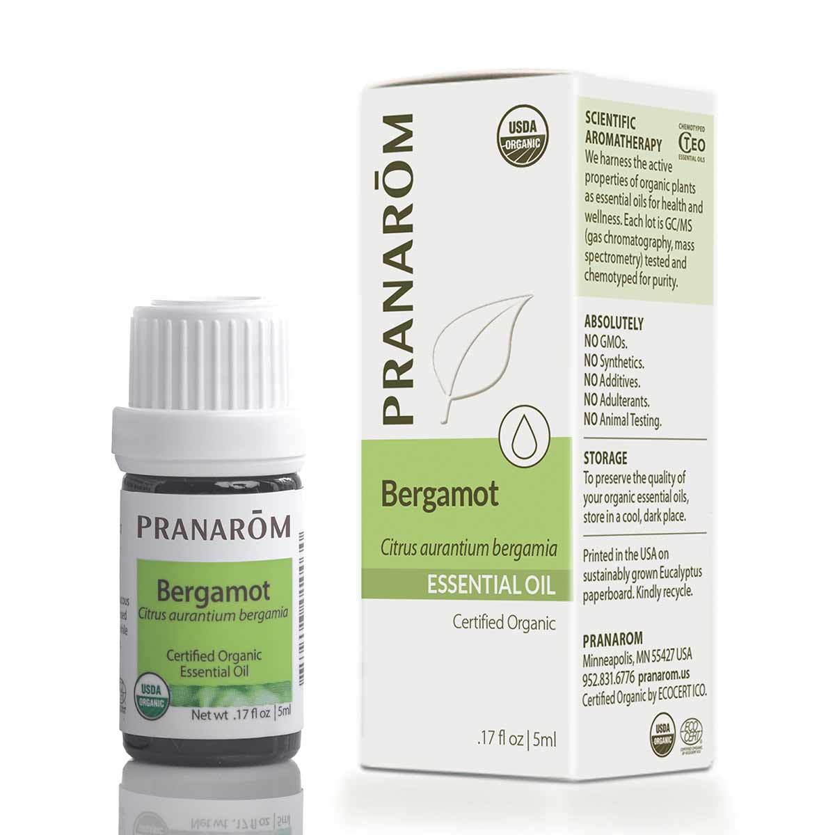 Bergamot Essential Oil, by Pranarom