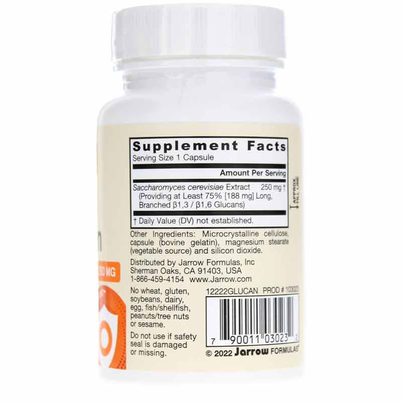 Beta Glucan, by Jarrow Formulas, image #2