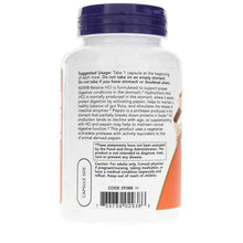 Betaine HCl 648 Mg, by NOW Foods, image #3