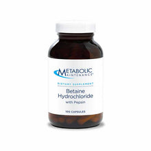 Betaine Hydrochloride with Pepsin, by Metabolic Maintenance