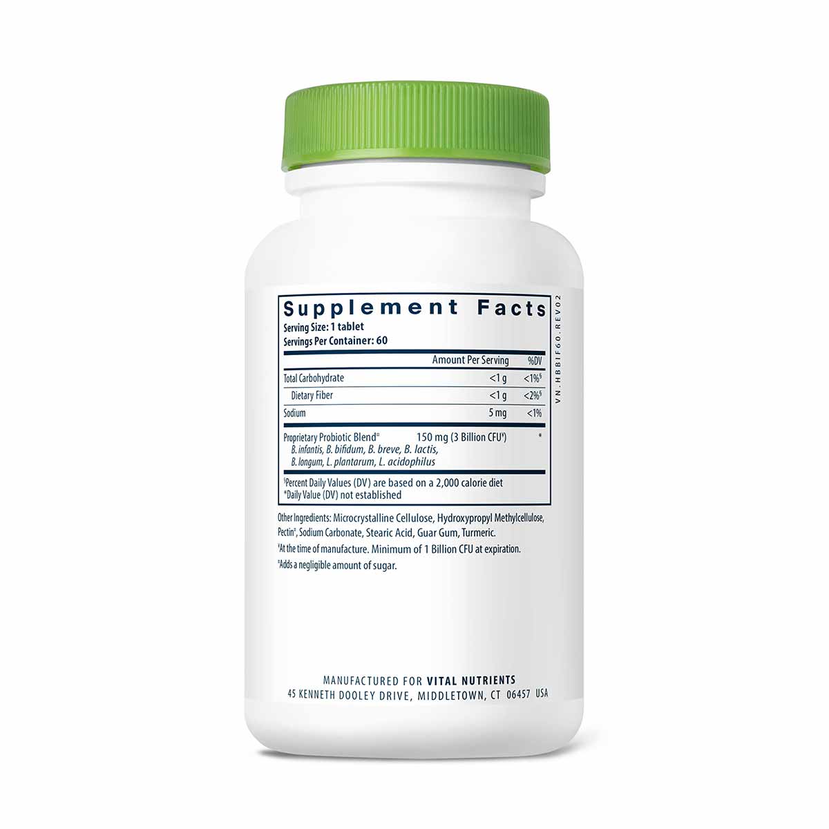 Bifidobacterium Probiotic, 60 Tablets, by Hyperbiotics