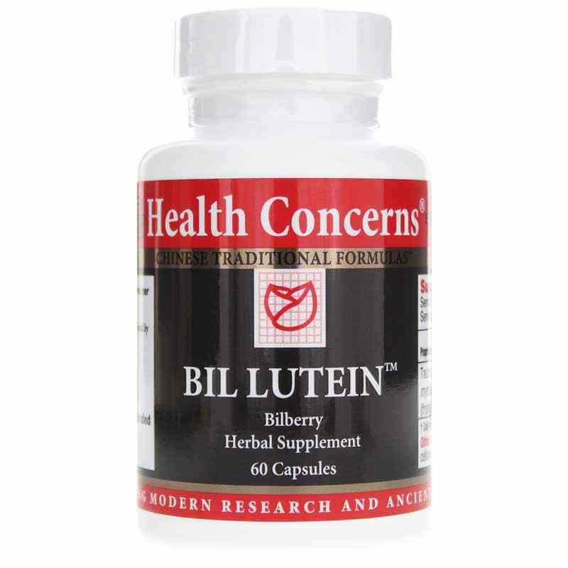 Bil Lutein Bilberry, by Health Concerns