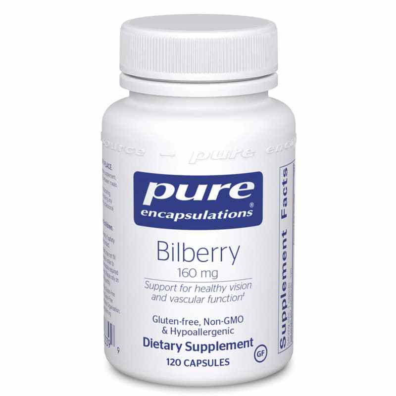 Bilberry 160 Mg, by Pure Encapsulations