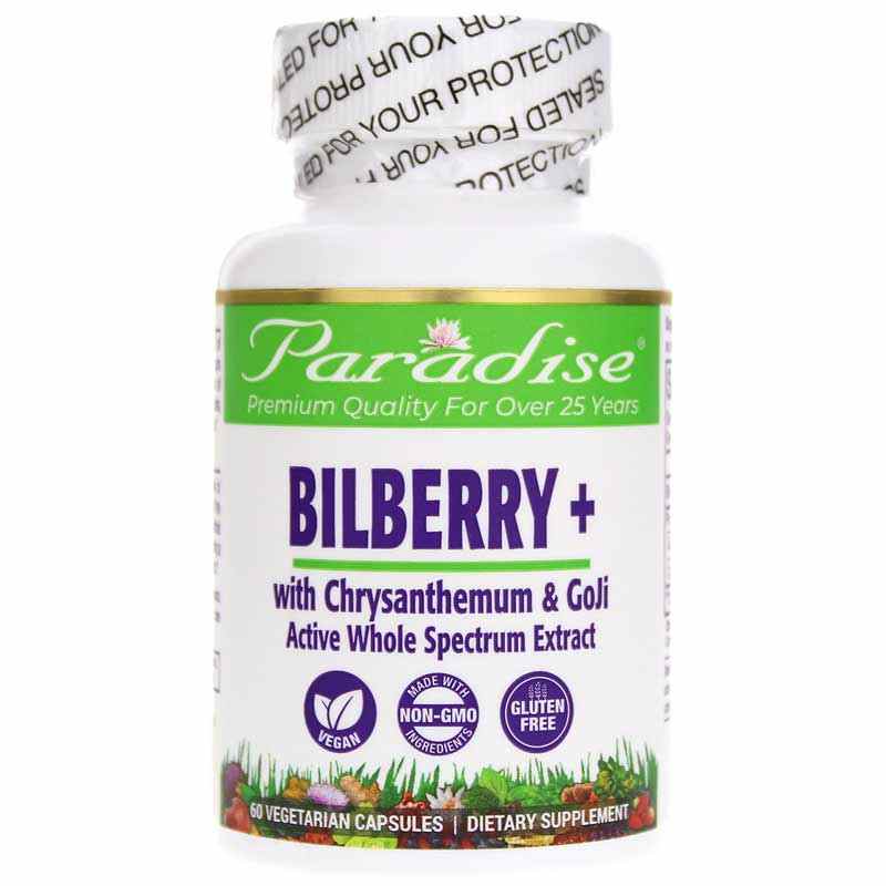 Bilberry +, by Paradise Herbs