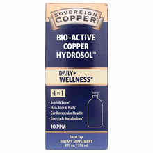 Bio-Active Copper Hydrosol, 8 Oz, by Sovereign Silver