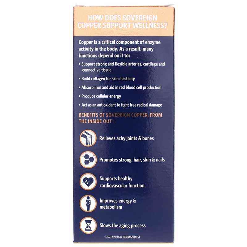 Bio-Active Copper Hydrosol, 8 Oz, by Sovereign Silver, image #3