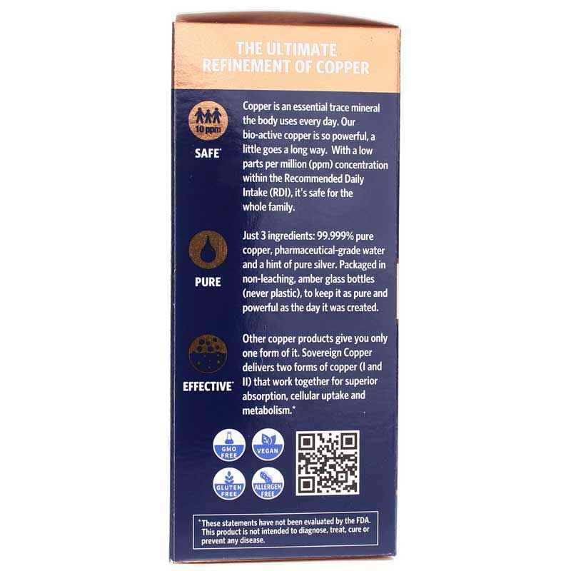 Bio-Active Copper Hydrosol, 8 Oz, by Sovereign Silver, image #4