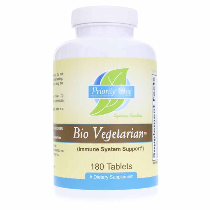 Bio Vegetarian Immune System Support, 180 Tablets, by Priority One