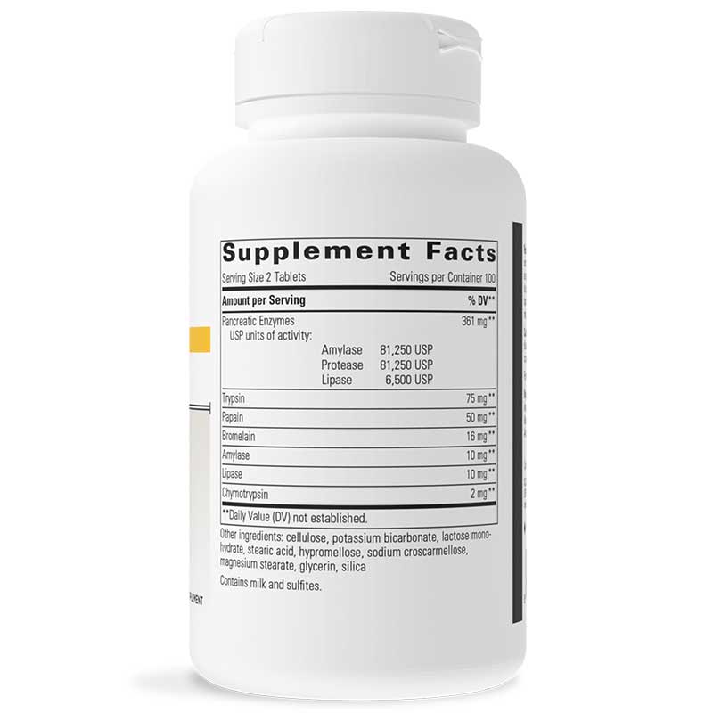 Bio-Zyme Systemic Enzymes, 200 Tablets, by Integrative Therapeutics, image #3