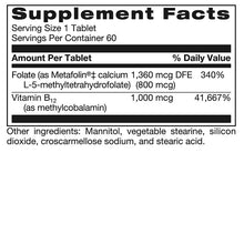 BioActive B12-Folate, by Neurobiologix, image #2
