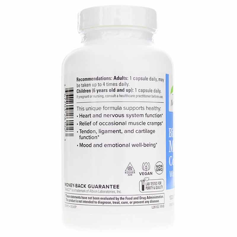 BioActive Magnesium Complex with P-5-P and Zinc, 120 Capsules, by Terry Naturally, image #3