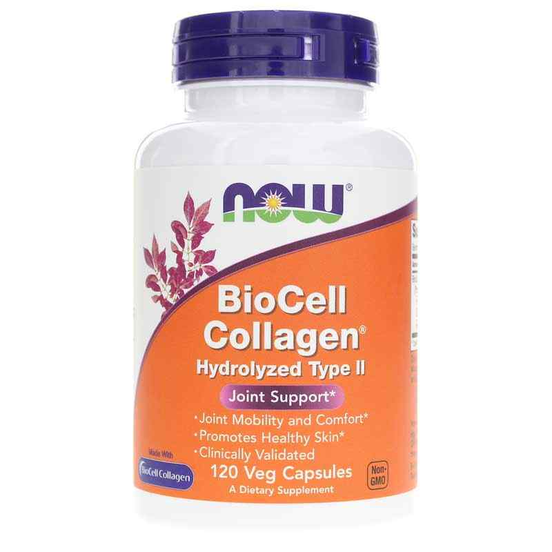 Biocell Chews BioCell Collagen Hydrolyzed Type II, NOW Foods – Professional ...