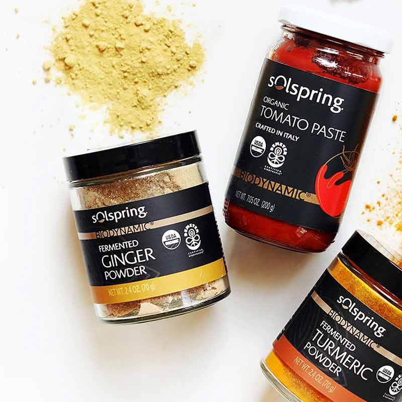 Biodynamic Fermented Ginger Powder Organic, by Solspring, image #4