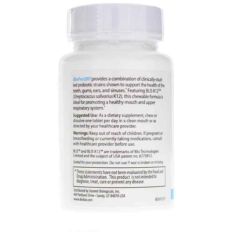 BioPro ENT Probiotic, DesBio – Professional Supplement Center
