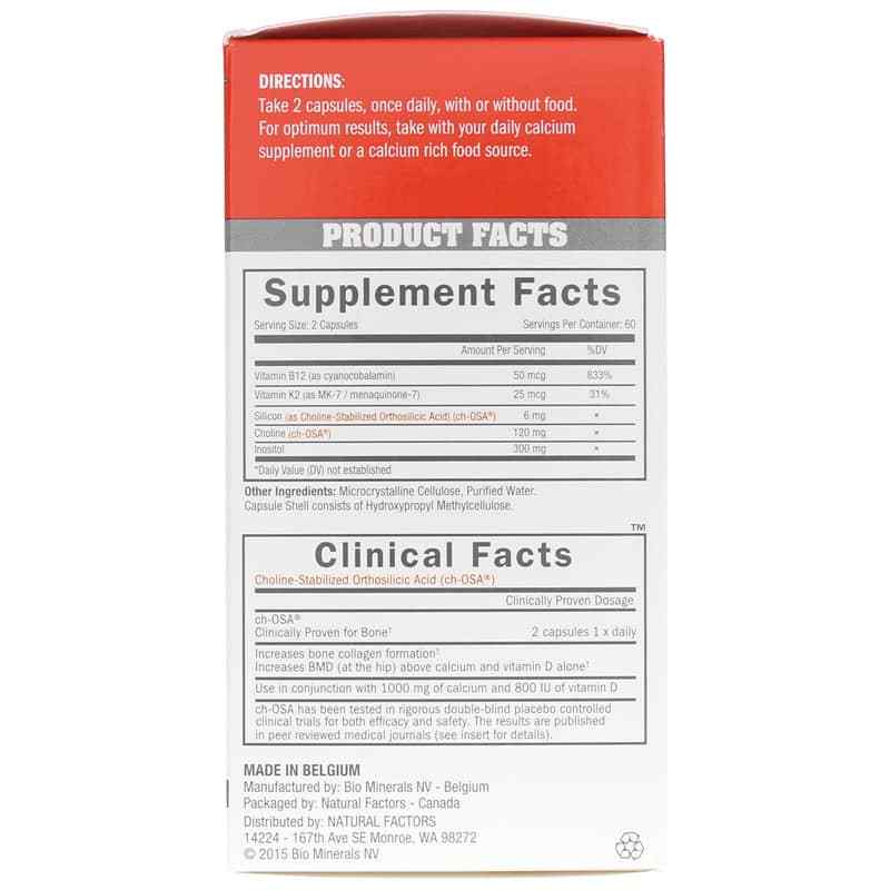 Bone Collagenizer Ultra, 120 Veg Capsules, by BioSil, image #2