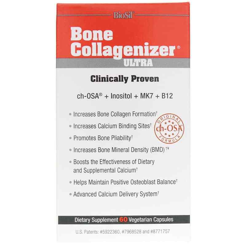 Bone Collagenizer Ultra, 60 Veg Capsules, by BioSil