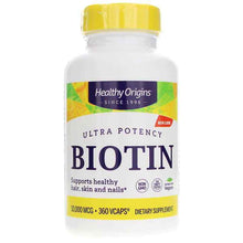Biotin 10000 Mcg Ultra Potency, by Healthy Origins