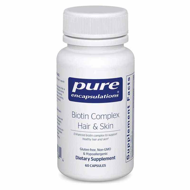 Biotin Complex Hair & Skin, by Pure Encapsulations