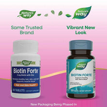 Biotin Forte without Zinc, by Natures Way, image #2
