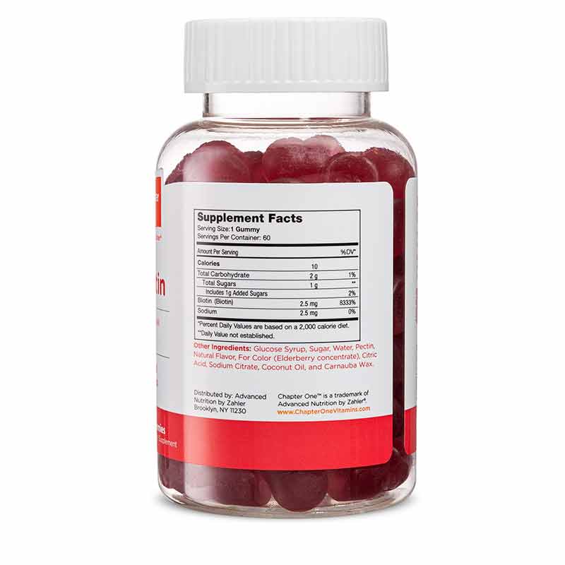 Biotin Gummies, 60 Gummies, by Chapter One, image #2