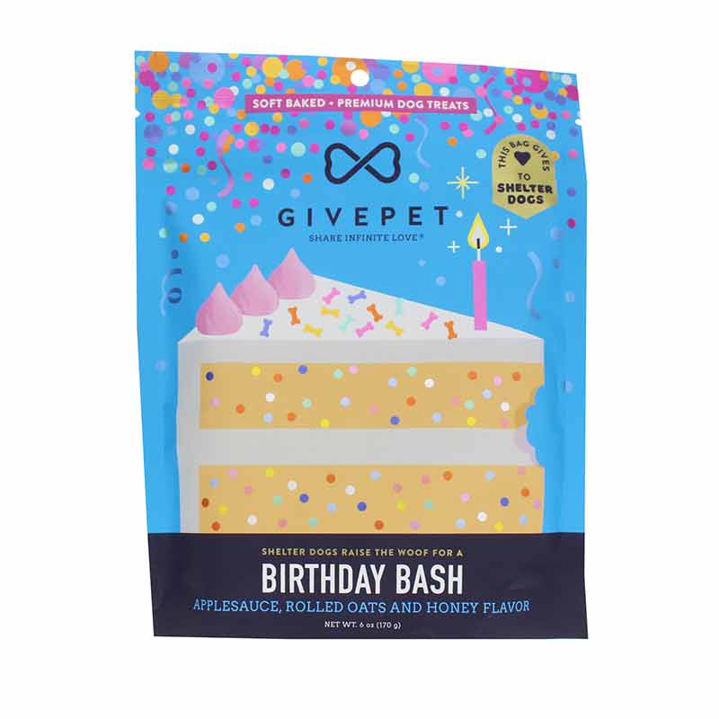 Birthday Bash Soft Training Dog Treats, by Give Pet