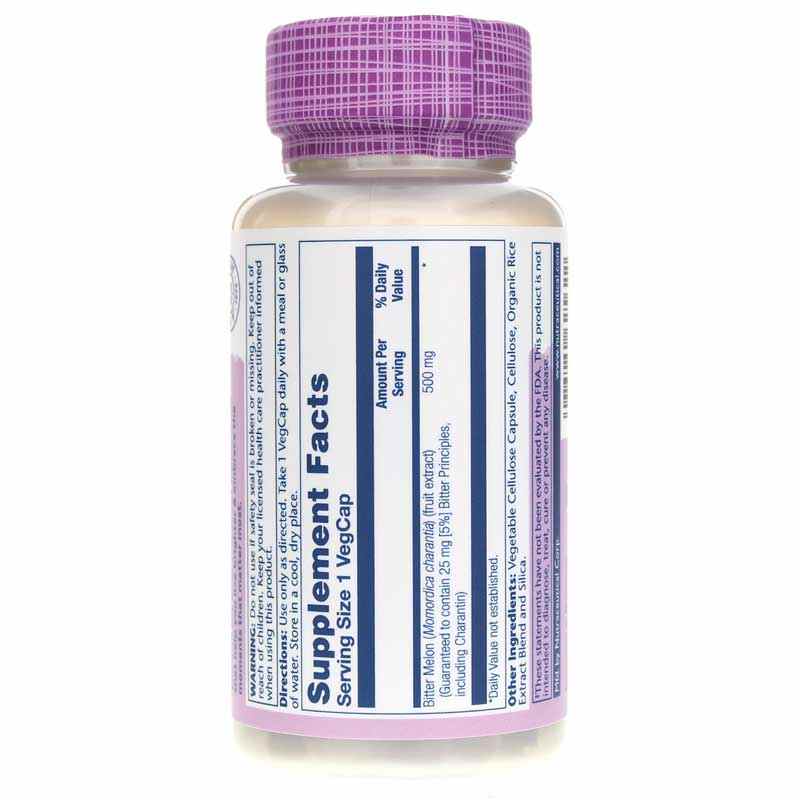 Bitter Melon Fruit Extract 500 Mg 5%, by Solaray, image #3