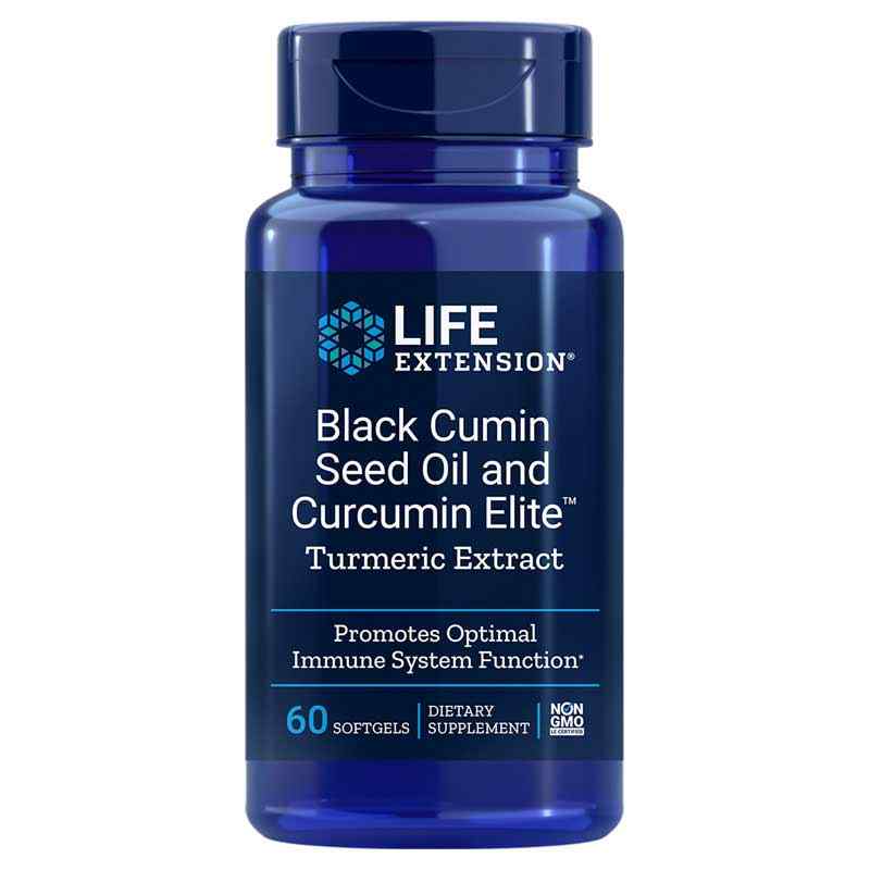 Black Cumin Seed Oil & Curcumin Elite, by Life Extension