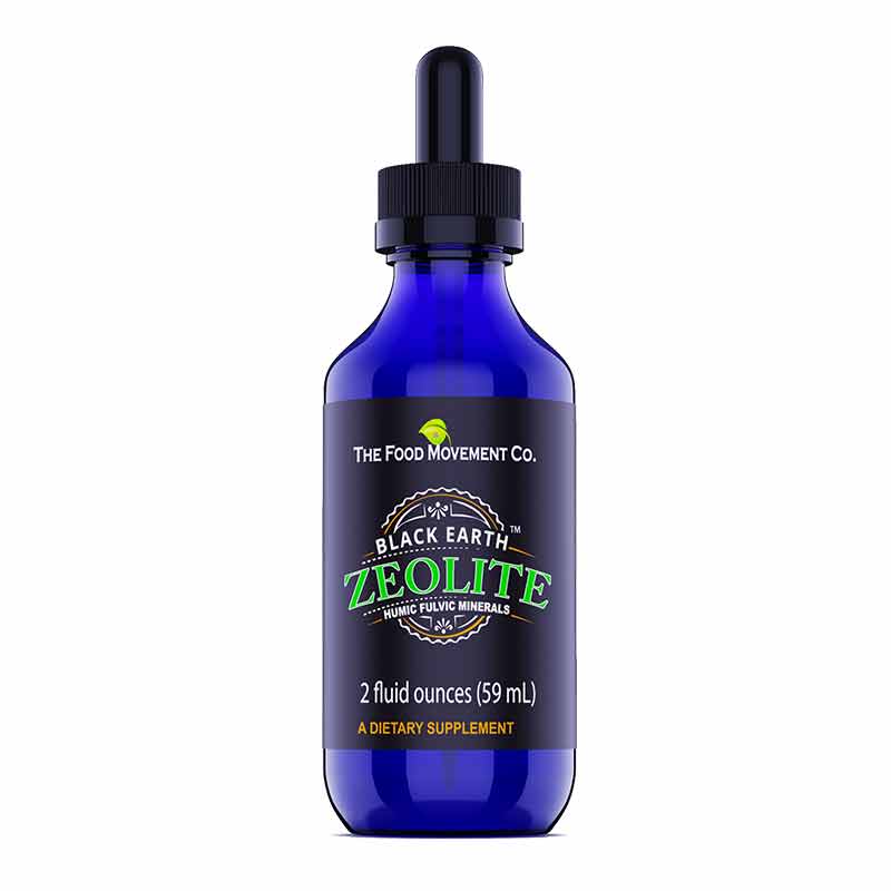 Black Earth Zeolite Liquid, 2 Oz, by The Food Movement