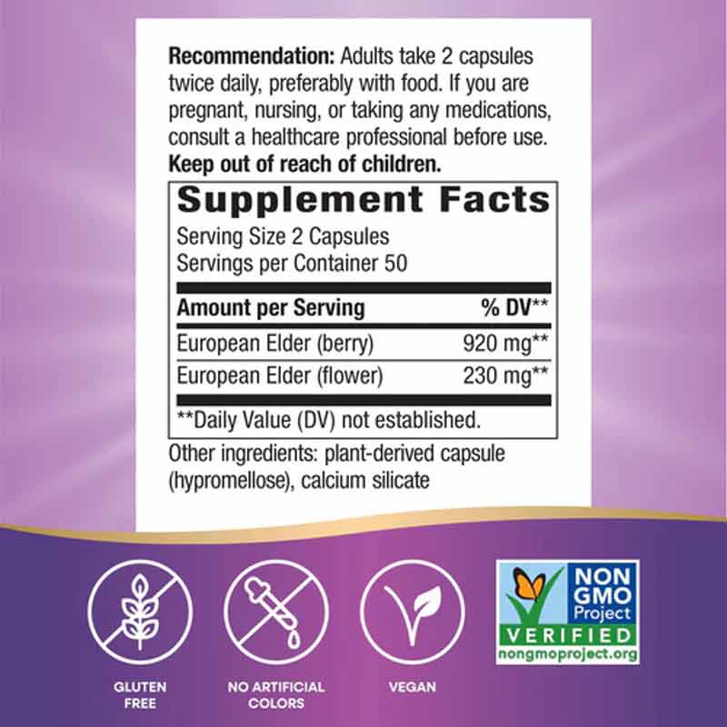 Black Elderberry, by Natures Way, image #3