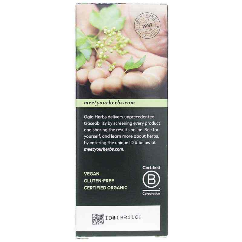 Black Elderberry NightTime Syrup, by Gaia Herbs, image #3