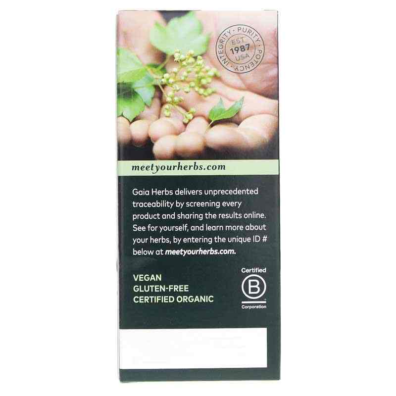 Black Elderberry Syrup Extra Strength, 3 Oz, by Gaia Herbs, image #3