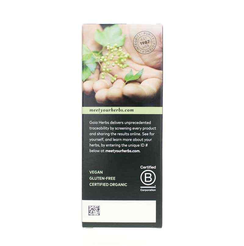 Black Elderberry Syrup Extra Strength, 5.4 Oz, by Gaia Herbs, image #3