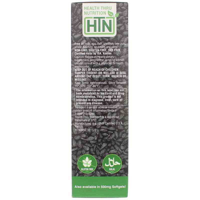 Black Seed Oil, by Health Thru Nutrition, image #2
