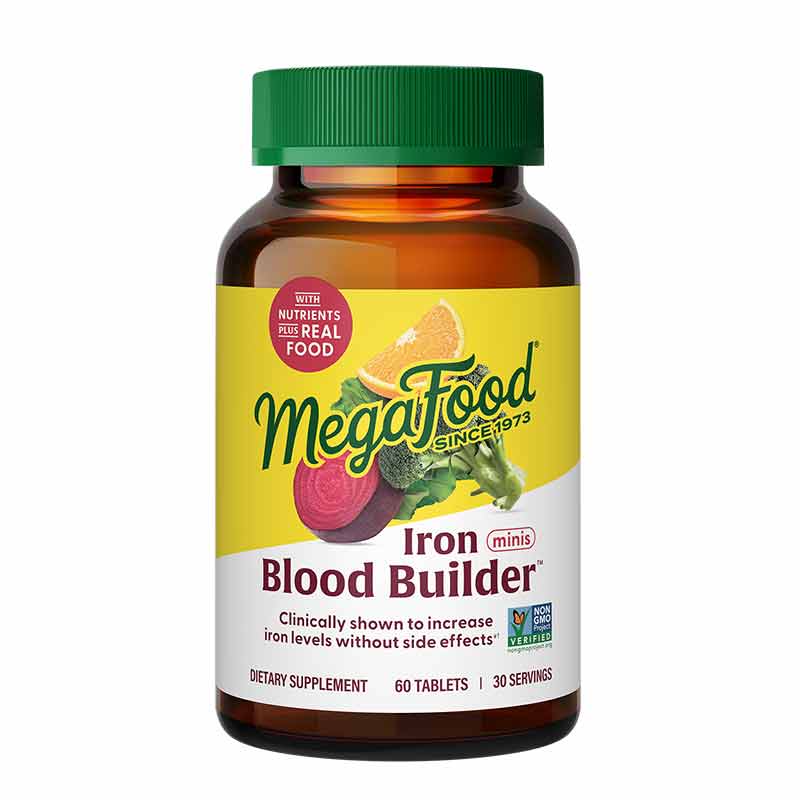 Blood Builder Iron Minis, by Megafood