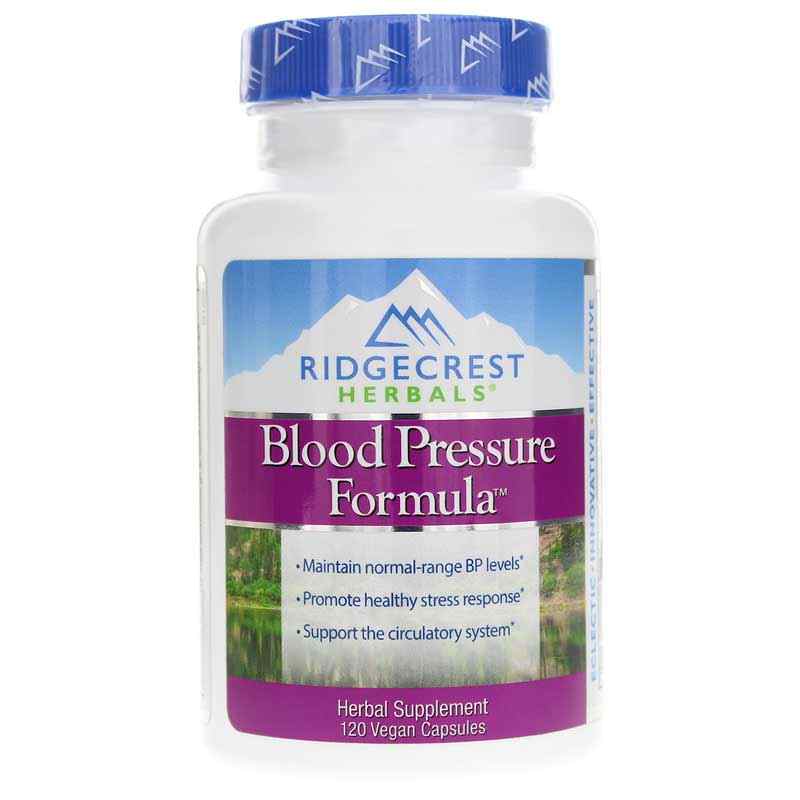 Blood Pressure Formula, by Ridgecrest Herbals