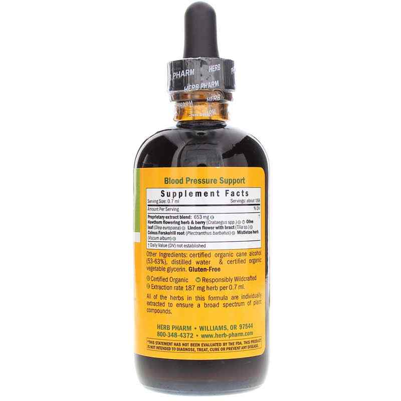Blood Pressure Support, 4 Oz, by Herb Pharm, image #2